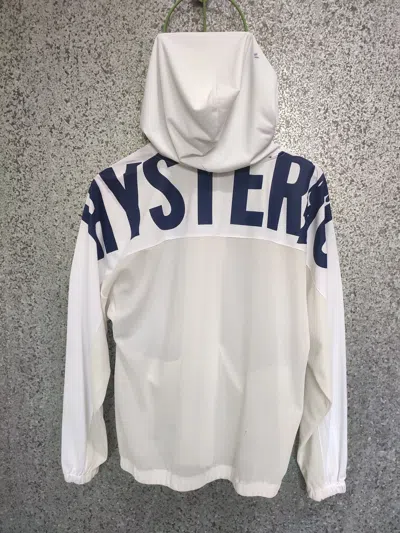 Pre-owned Hysteric Glamour Jacket Sweater Mesh Design In White