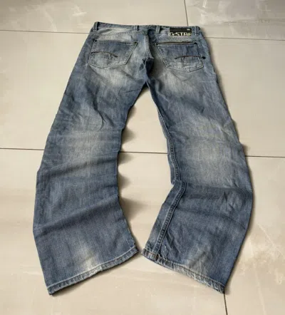 Pre-owned Hysteric Glamour Lgb If Six Was Nine Style Faded Jeans In Blue