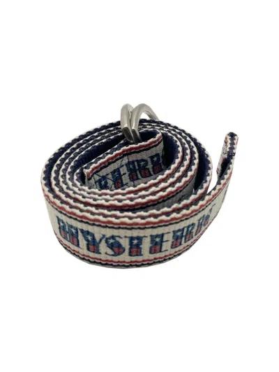 Pre-owned Hysteric Glamour Logo D-ring Belt In White