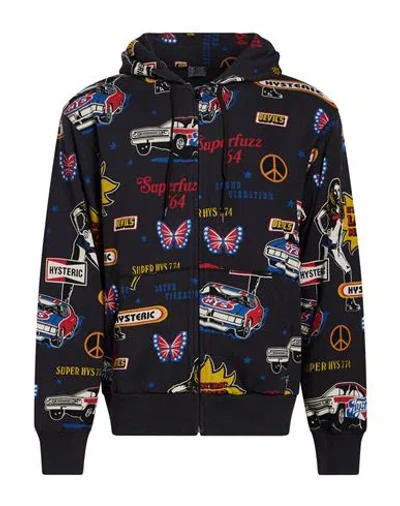 Hysteric Glamour Man Sweatshirt Black Size M Cotton