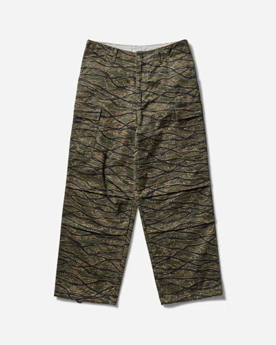 Hysteric Glamour Men S Barbwire Camo Pants Khaki In Green
