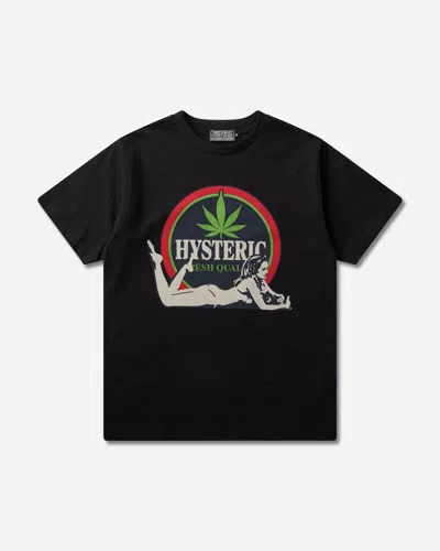 Hysteric Glamour Men S Fresh Quality T-shirt In Black