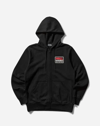 Hysteric Glamour Men S Hell Girl Zip Hoodie In Black