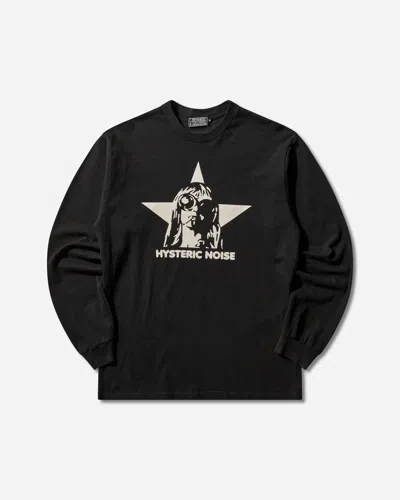 Hysteric Glamour Men S Hysteric Noise Longsleeve T-shirt Black In Multi