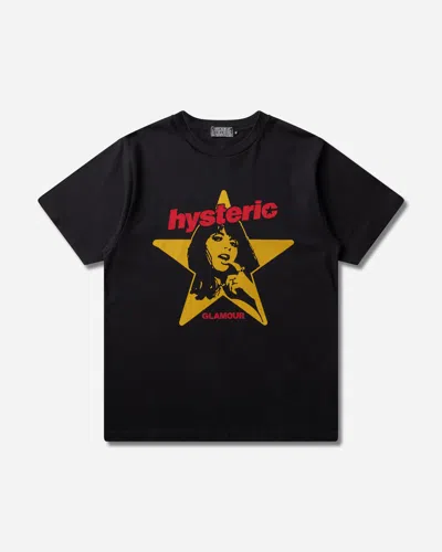 Hysteric Glamour Men S Hysteric Star T-shirt In Black