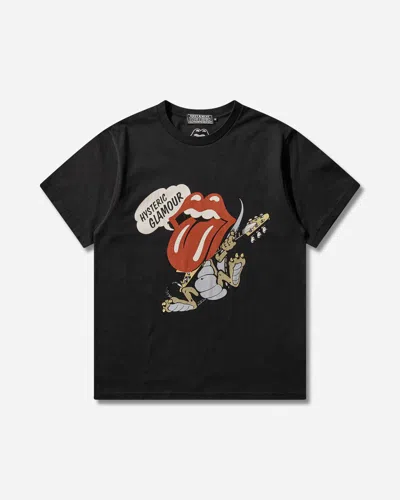 Hysteric Glamour Men S The Rolling Stones Dinosaur T-shirt Black