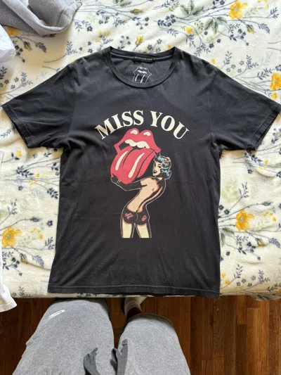 Pre-owned Hysteric Glamour ‘miss You'  The Rolling Stones T Shirt