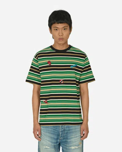 Hysteric Glamour Monster Embroidered T-shirt In Black