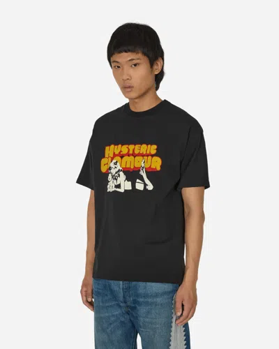 Hysteric Glamour Pop Rock T-shirt In Black