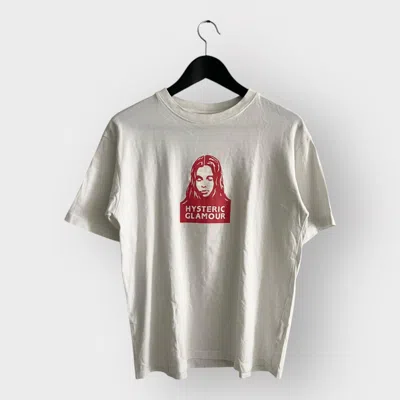 Pre-owned Hysteric Glamour Steal! 2010s  X X-girl Girl Logo Tee (m) In White