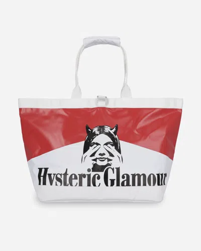 Hysteric Glamour Tarp Tote Bag In White