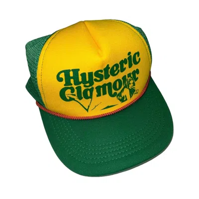Pre-owned Hysteric Glamour Trucker Hat In Green