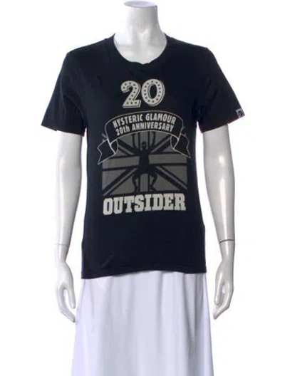 Pre-owned Hysteric Glamour Vintage 2004 T-shirt In Black