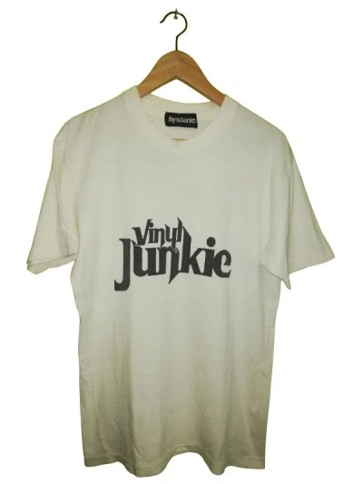Pre-owned Hysteric Glamour Vintage Hysteric Distressed Tshirt In White