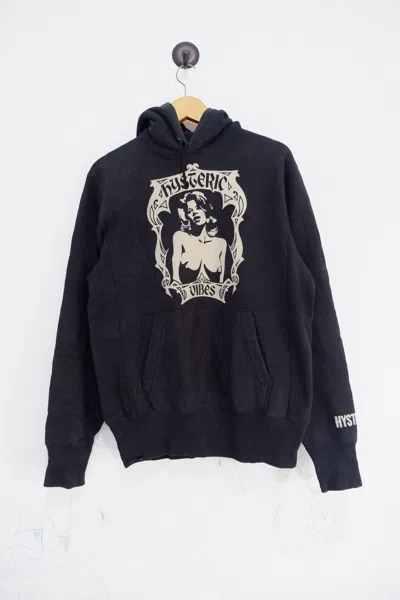 Pre-owned Hysteric Glamour Vintage  Pullover Hoodie In Black