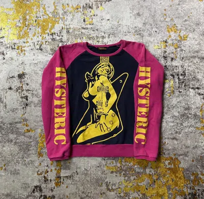 Pre-owned Hysteric Glamour Vintage  Raglan Sweatshirt In Pink