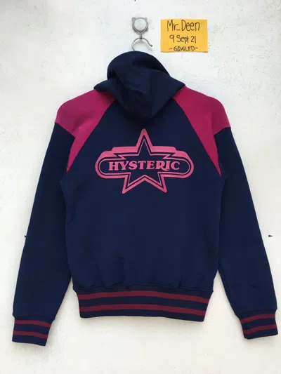 Pre-owned Hysteric Glamour Vintage  Star Logo Hoodie In Blue