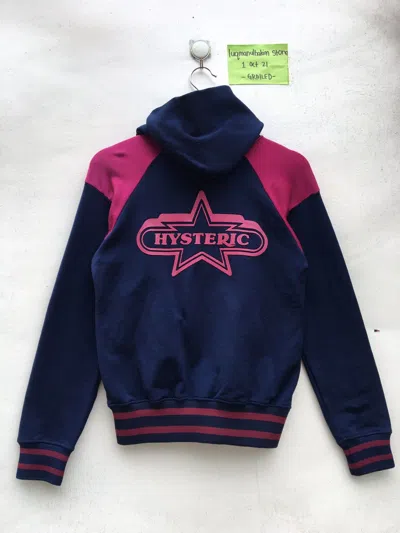 Pre-owned Hysteric Glamour Vintage  Star Logo Hoodie In Blue