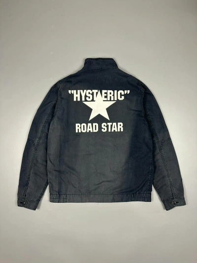 Pre-owned Hysteric Glamour Vintage  Sunfaded Jacket Hysteric Road Star In Blue