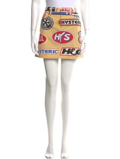 Pre-owned Hysteric Glamour Vintage Mini Skirt In Neutral