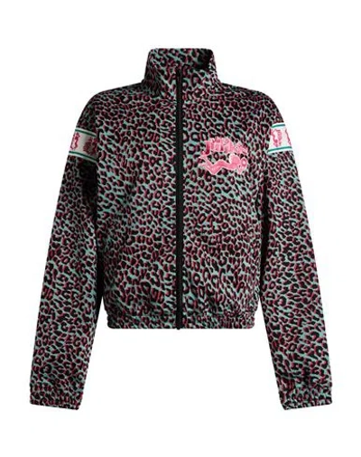 Hysteric Glamour Woman Sweatshirt Turquoise Size Onesize Polyester, Polyurethane In Blue