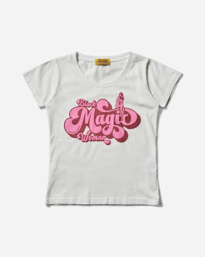 Hysteric Glamour Women S Black Magic Woman Baby T-shirt In White