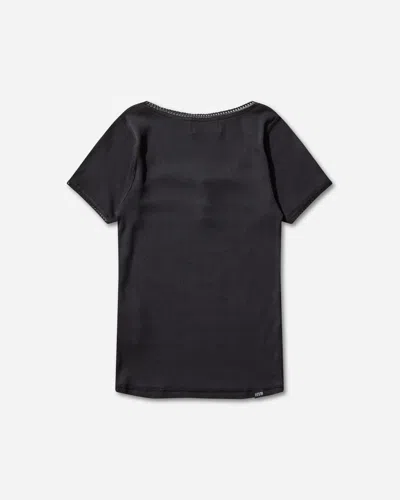 Hysteric Glamour Women S Evil Skull Baby T-shirt Black