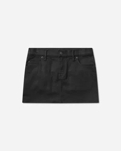 Hysteric Glamour Women S Fire Hysteric Micro Mini Skirt In Black