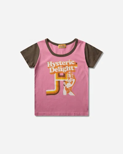 Hysteric Glamour Women S Hysteric Delight Baby T-shirt In Pink