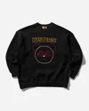 Hysteric Glamour Women S Red Eye Flash Crewneck Sweatshirt In Black