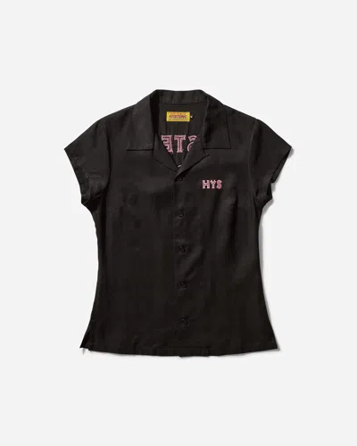 Hysteric Glamour Women S Spook Show Embroidered Bowling Shirt