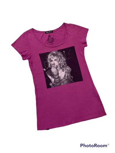 Pre-owned Hysteric Glamour X Courtney Love Shirt In Purple