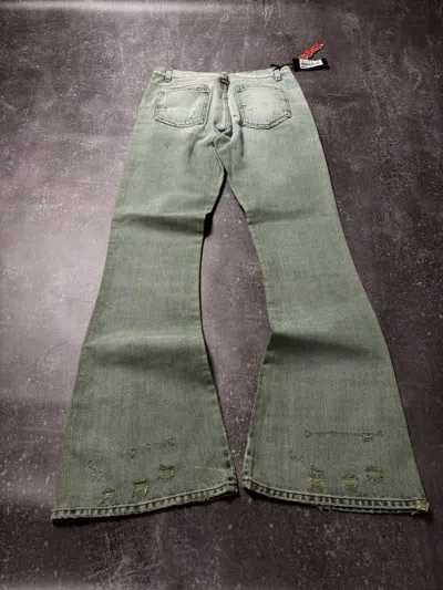 Pre-owned Hysteric Glamour X If Six Was Nine Crazy Flared Vintage Y2k Velvet Jeans If Six Was Nine Style In Blossom