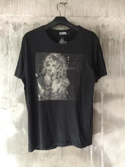 Pre-owned Hysteric Glamour X If Six Was Nine Hysteric Glamour Courtney Love Tee In Black