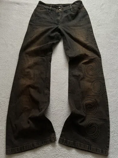 Pre-owned Hysteric Glamour X If Six Was Nine Ifsixwasnine Kapital Japanese Style Flared Jeans Y2k