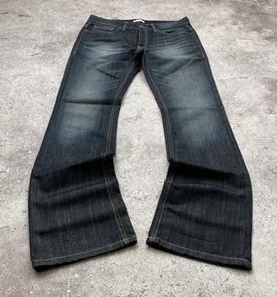 Pre-owned Hysteric Glamour X If Six Was Nine Lgb If Six Was Nine Style Faded Flared Jeans Japanese Style In Black
