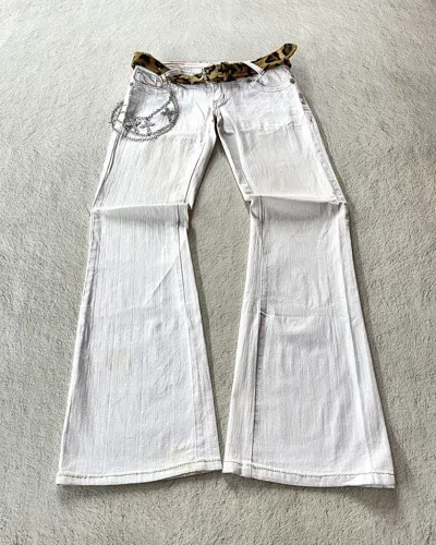 Pre-owned Hysteric Glamour X If Six Was Nine Lucy Studded Flare Jean