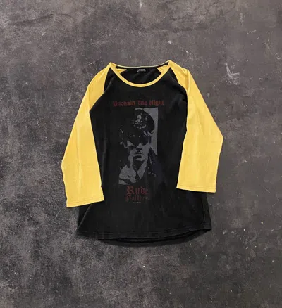 Pre-owned Hysteric Glamour X If Six Was Nine Rude Gallery ‘beatnik Bandits Band' Long Sleeve In Black Yellow