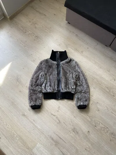 Pre-owned Hysteric Glamour X If Six Was Nine Vintage Fur Fuzzy Full Mohair Jacket Japanese Cropped Y2k