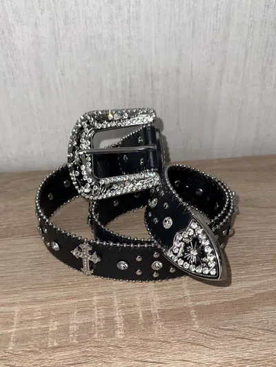 Pre-owned Hysteric Glamour X If Six Was Nine Vintage Hysteric Glamour Style Y2k Belt In Black