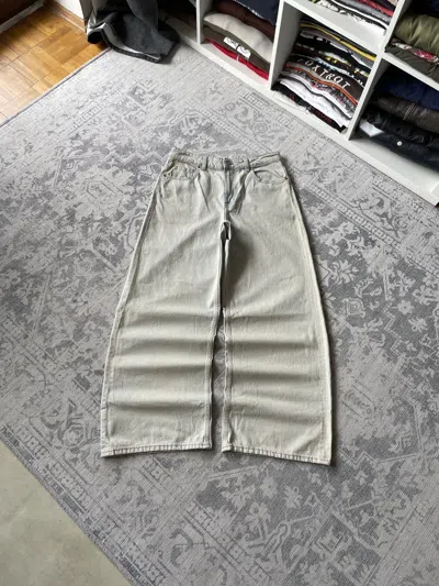 Pre-owned Hysteric Glamour X If Six Was Nine Vintage Mud Washed Jeans Baggy Wide Faded Japan Y2k Archival