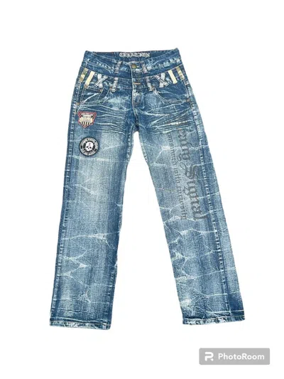Pre-owned Hysteric Glamour X If Six Was Nine Vtg Deluxe Creation Inspired Hysteric Double Waist Denim (size 34)