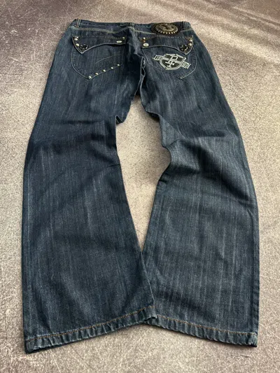 Pre-owned Hysteric Glamour X If Six Was Nine Vtg Rick Owens Balenci Style Washed Jeans Carti Type (size 34) In Multicolor