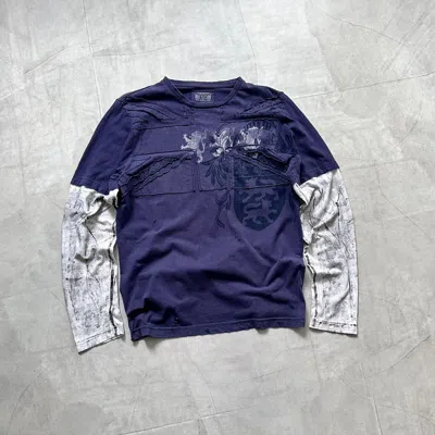 Pre-owned Hysteric Glamour X If Six Was Nine Y2k England British Flag Hysteric Glamour Vibe Long Sleeve