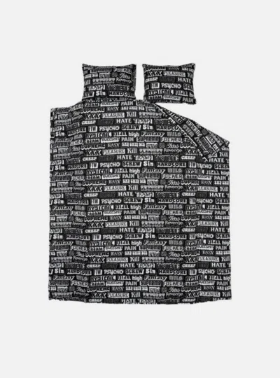 Pre-owned Hysteric Glamour X Supreme Hysteric Glamour Bed Sheets In Black