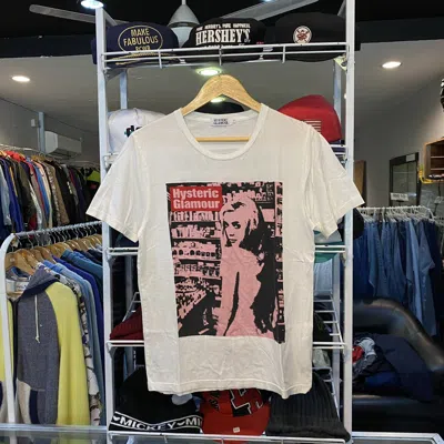 Pre-owned Hysteric Glamour X Vintage Hg Hysteric Glamour “i Feel Like You Do!” Tshirt M In White