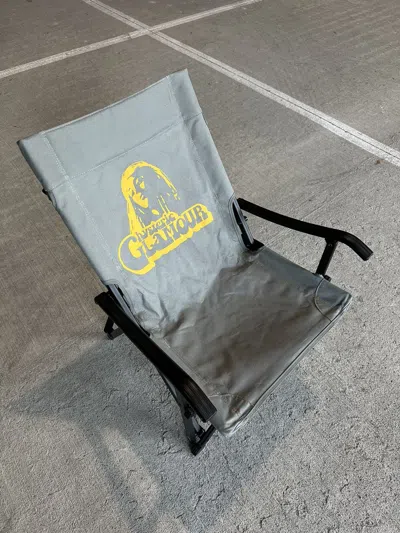 Pre-owned Hysteric Glamour X Vintage Hysteric Glamour Folding Chair In Grey