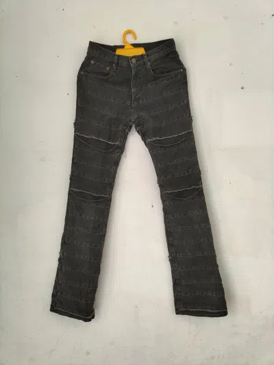 Pre-owned Hysteric Glamour X Vintage Hysteric Glamour Hagi Denim In Black