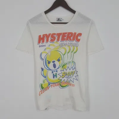 Pre-owned Hysteric Glamour X Vintage Hysteric Glamour Japanese Tshirt In White