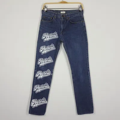 Pre-owned Hysteric Glamour X Vintage Hysteric Glamour Skinny Denim Jeans Made In Japan In Blue Jean